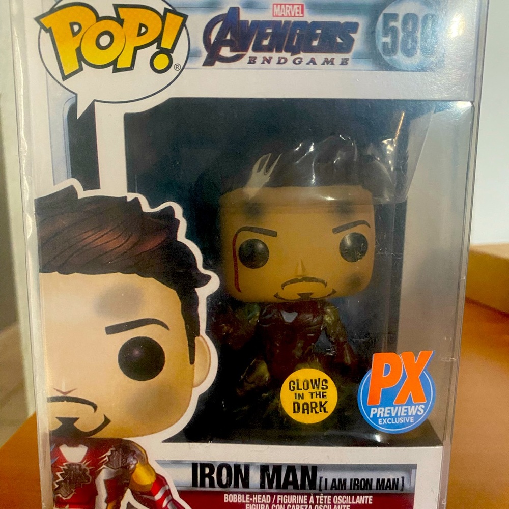Iron man (I am iron man) Funko pop avengers endgame